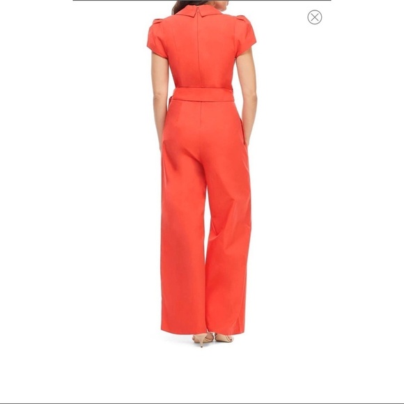 [Gal Meets Glam]  Bold Red Jumpsuit - Picture 5 of 8